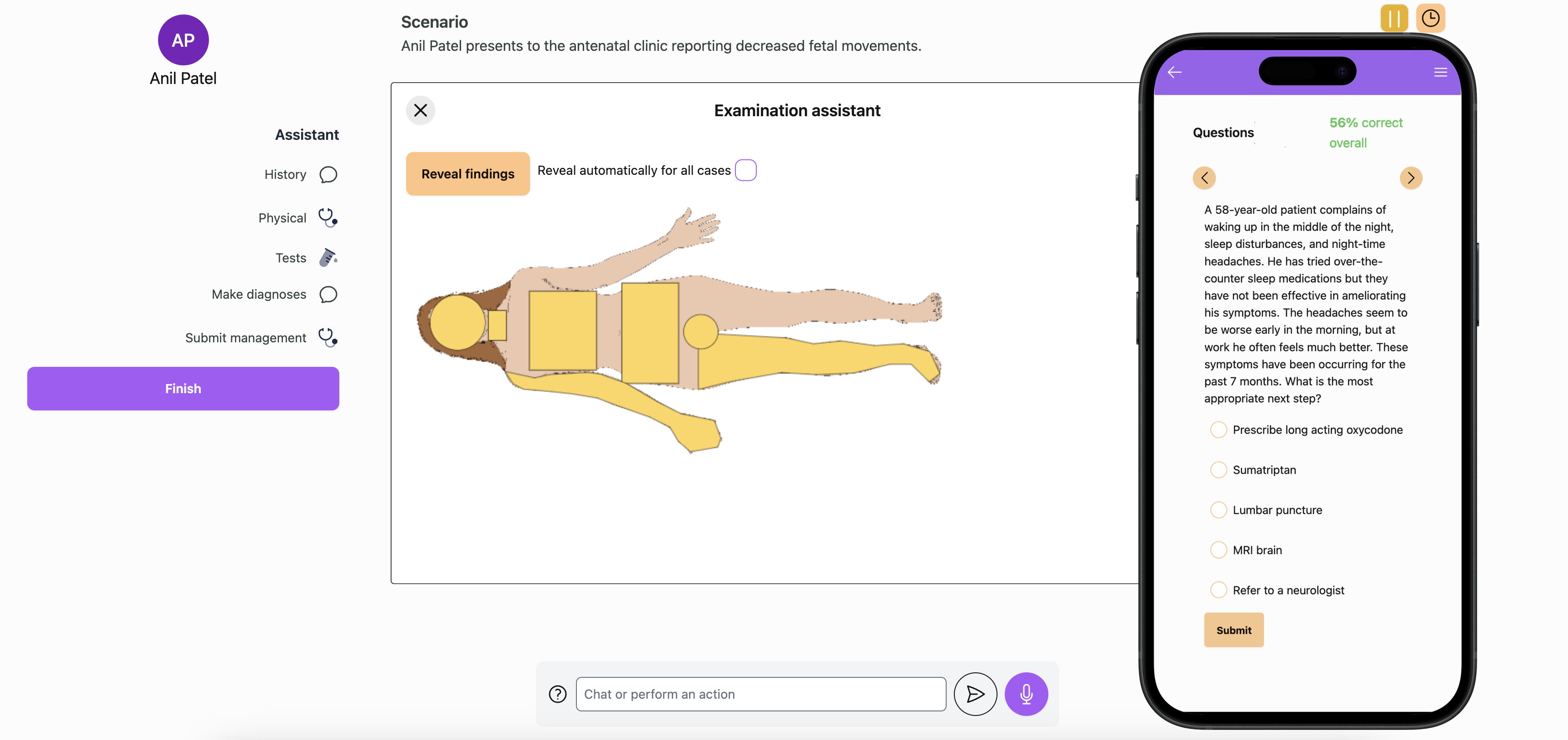 OSCELab App Interface